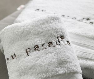 gebruik handdoeken Au Paradis inbegrepen